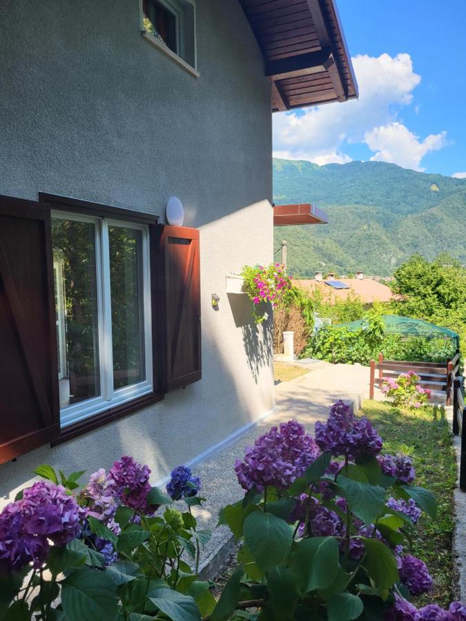 Cosy Cottage With Views Near Kobarid Exteriér fotografie