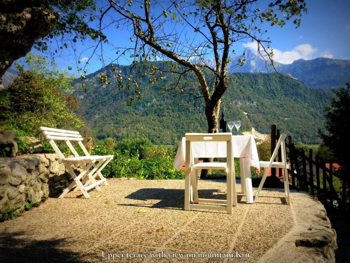 Cosy Cottage With Views Near Kobarid Exteriér fotografie